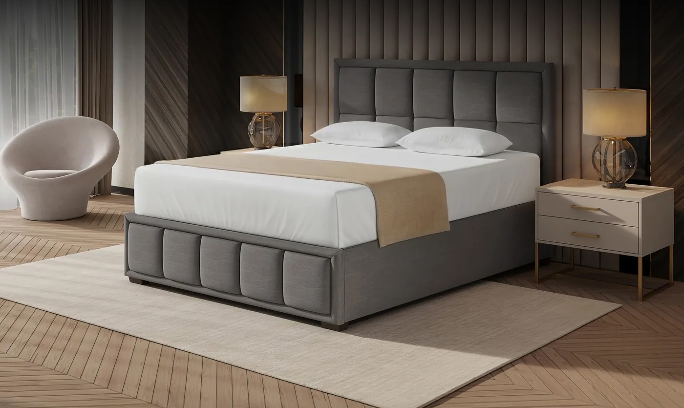 Puffy Sterling Bed Frame